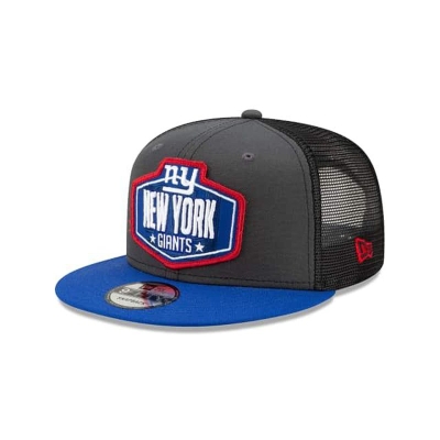 New York Giants Gorra | New Era NFL Draft 9fifty Snapback Cap Mexico - Grises
